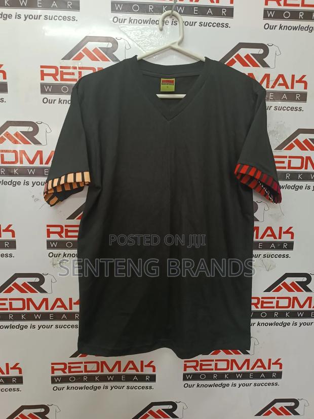 V Neck Branded With Kitenge Decorations. - thumbnail 6