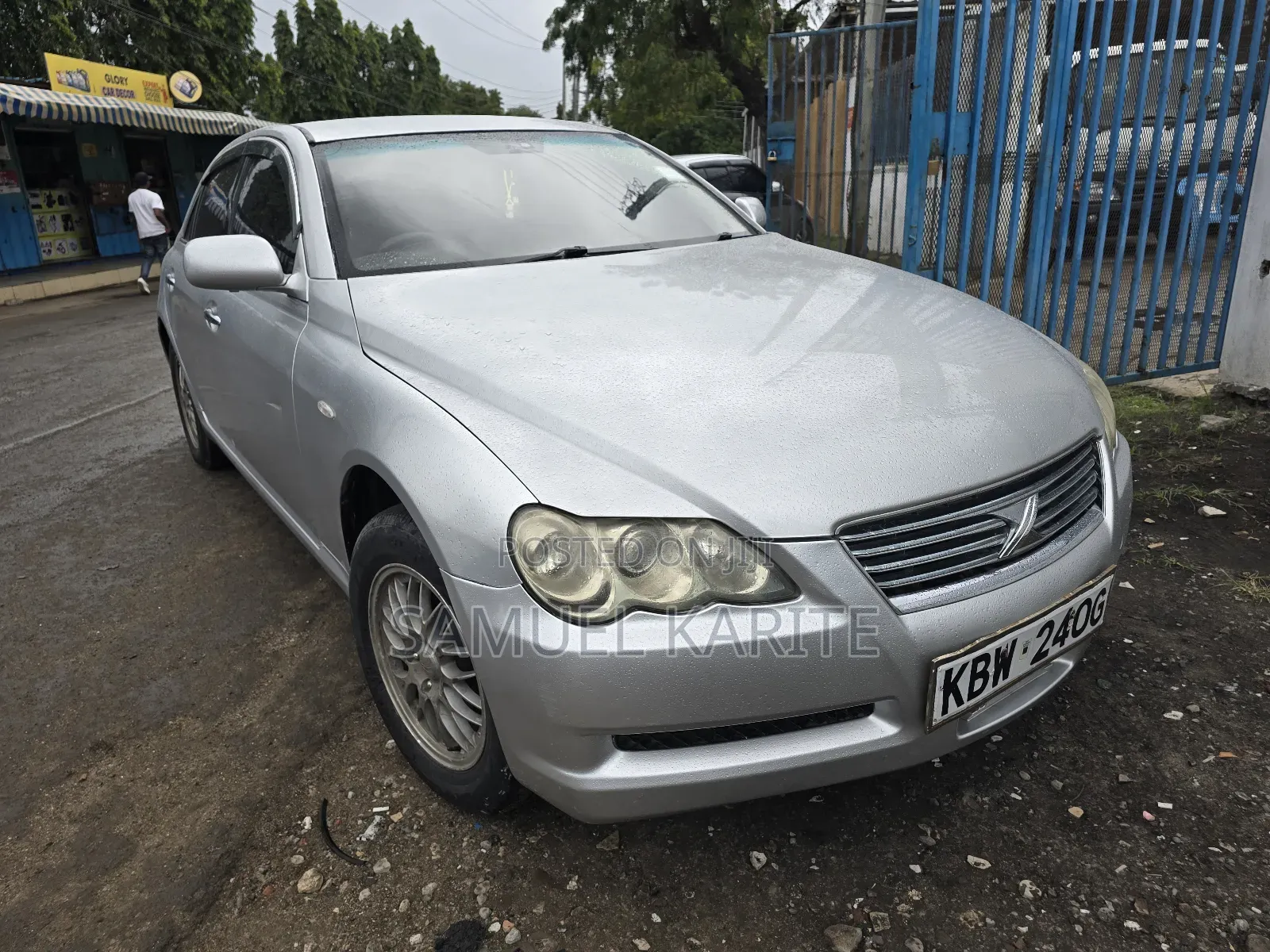 Toyota Mark X 2007 Silver