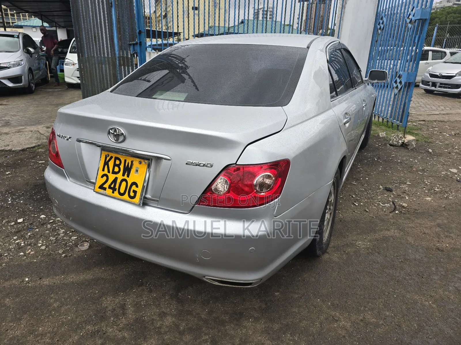 Toyota Mark X 2007 Silver