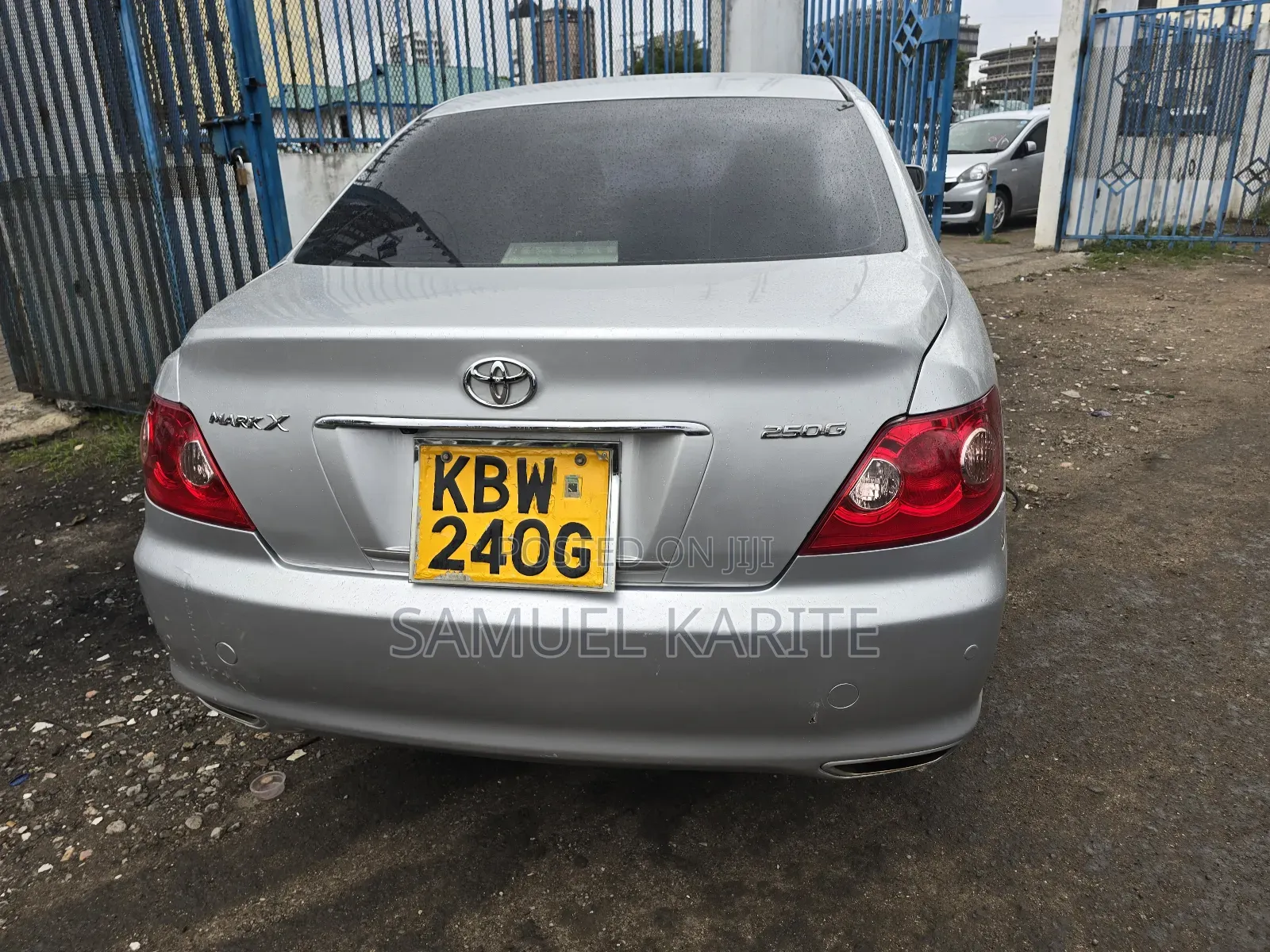 Toyota Mark X 2007 Silver