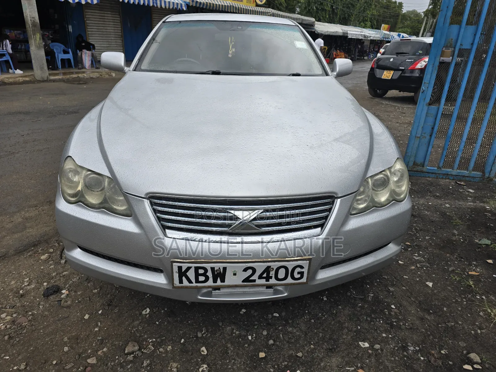 Toyota Mark X 2007 Silver