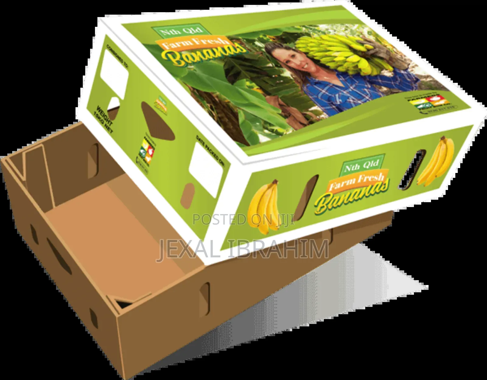 Exports of Fruits and Vegetables Boxes
