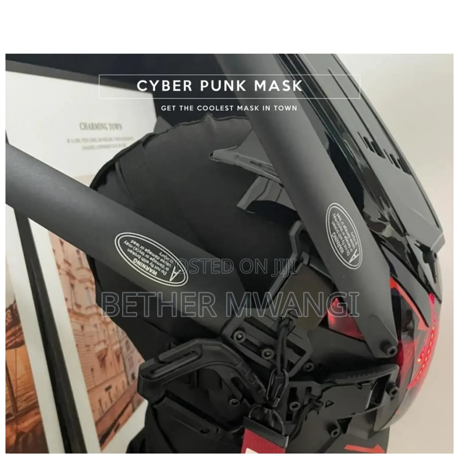 LIGUOGUO Futuristic Cyberpunk Mask Helmet in Kenya
