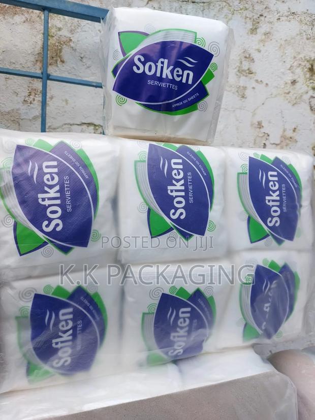 18pkts Serviettes White - thumbnail 3