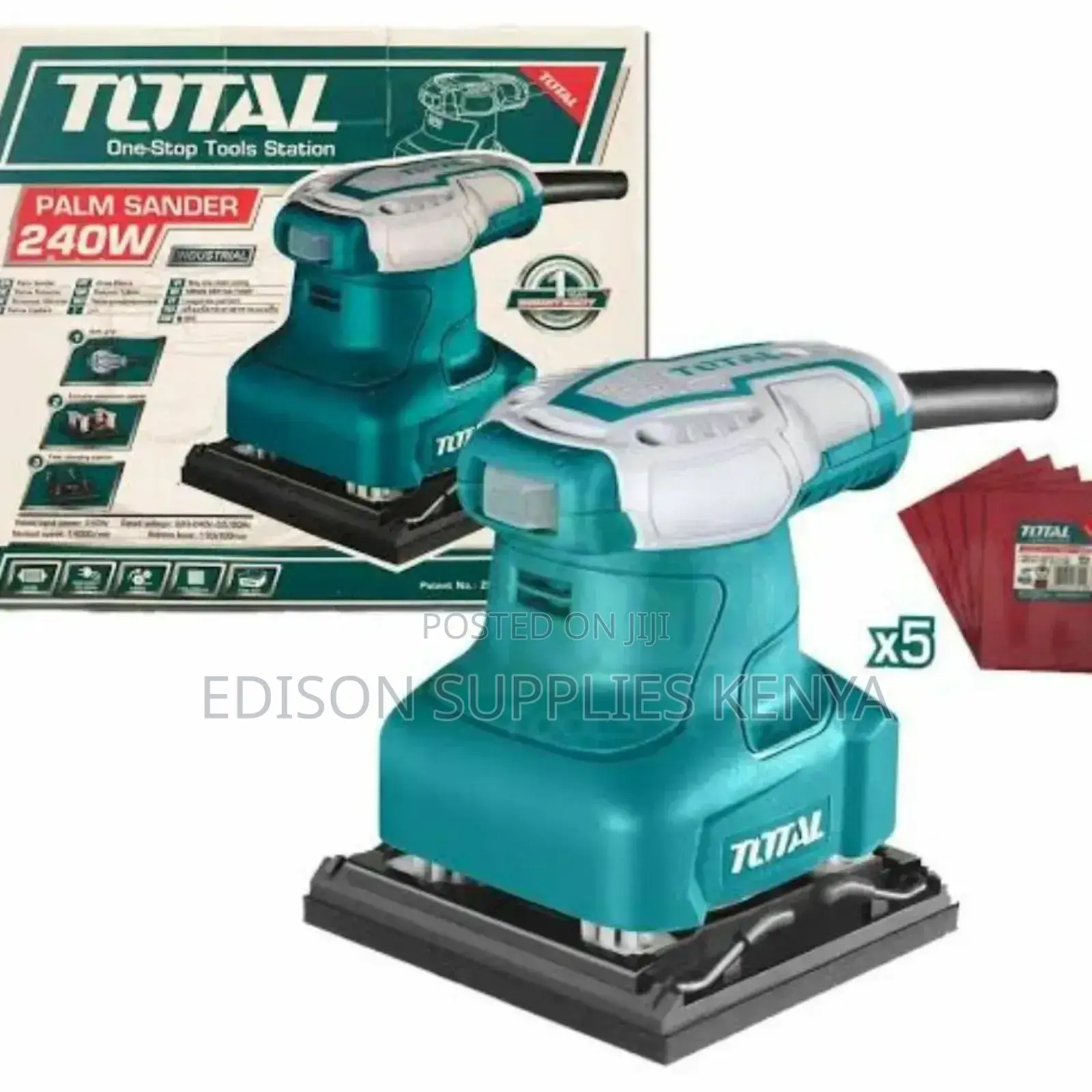 Palm Sander Total Mouse Detail Palm Sander 240 Watts