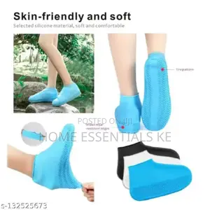 Antislip Waterproof Silicone Shoe Cover -Size M L