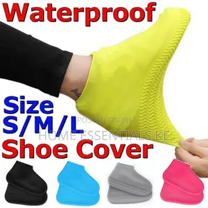 Antislip Waterproof Silicone Shoe Cover -Size M L