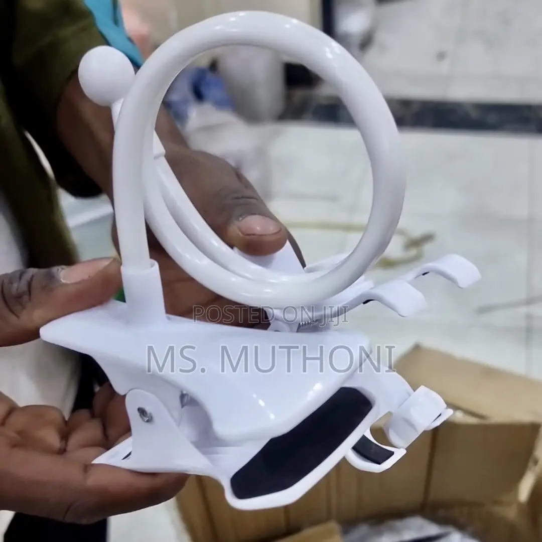 360 Degree Strong Flexible Goose Neck Phone Holder Clip
