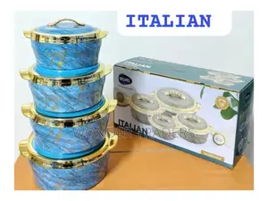 Set of 4 Italian Hotpots* *Color:Blue
