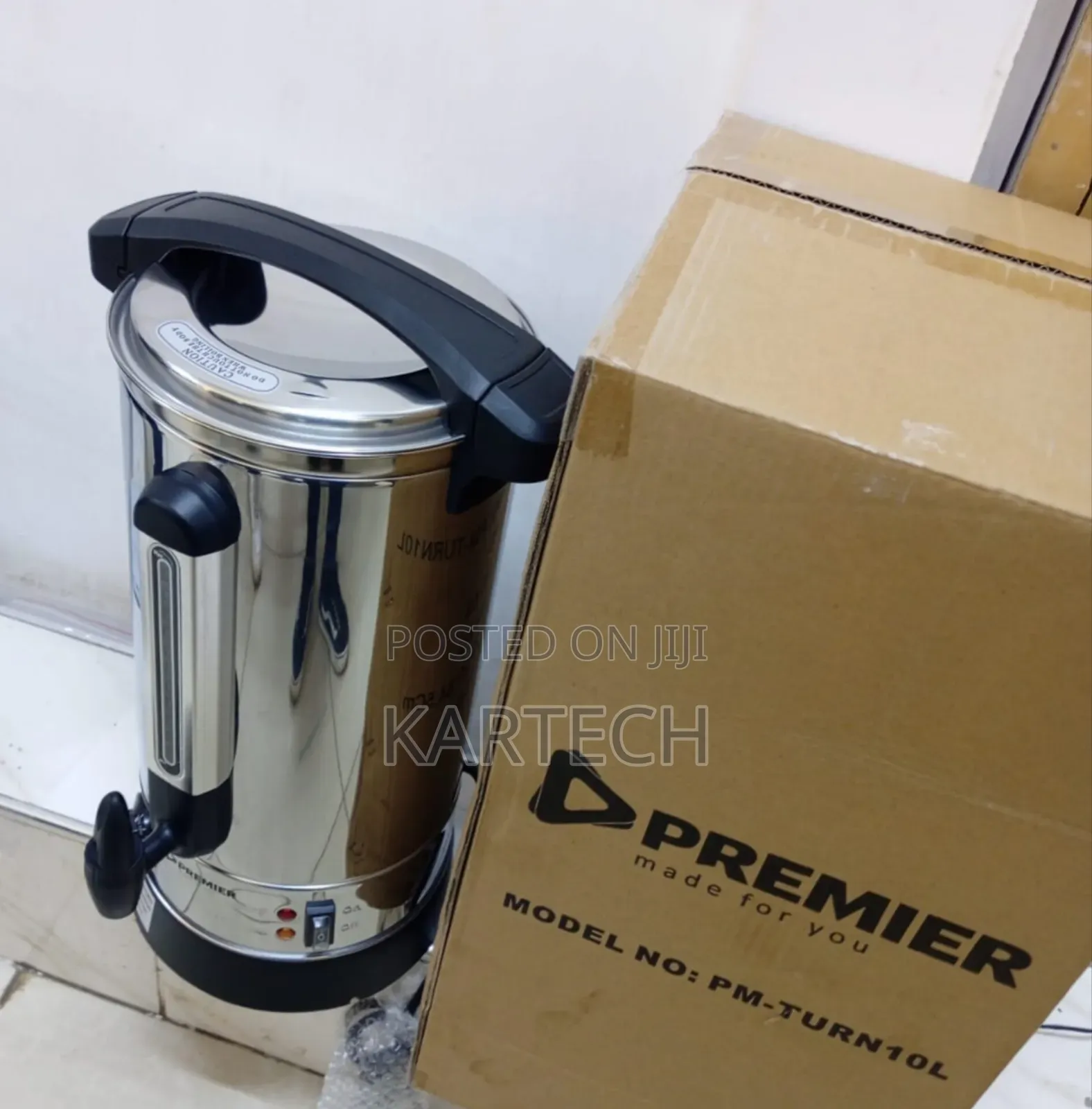 Premier Electric Tea Urn 10L 2500W Model No. Pm-Turn10l