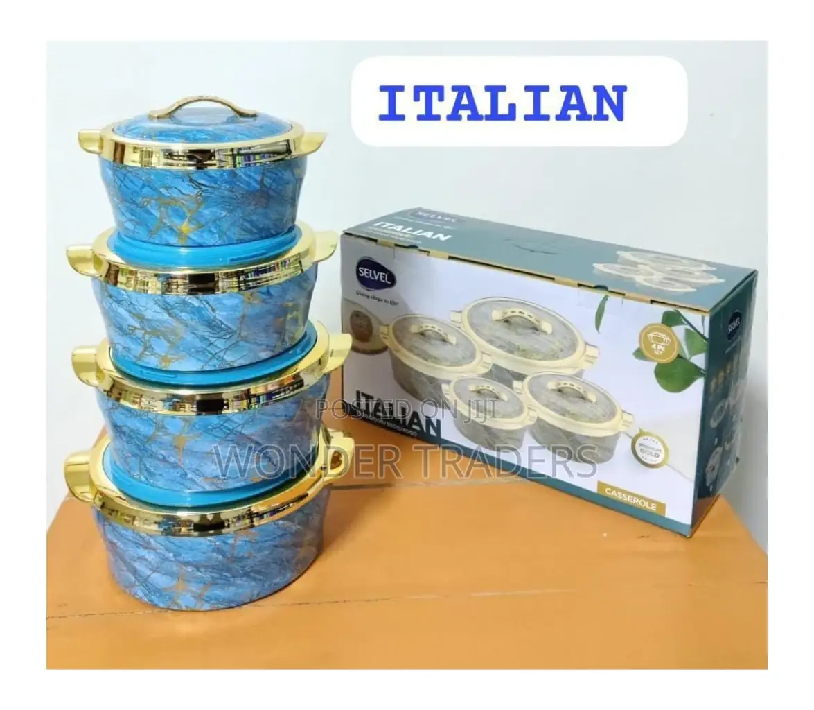 Italian Blue Hotpots 4pcs