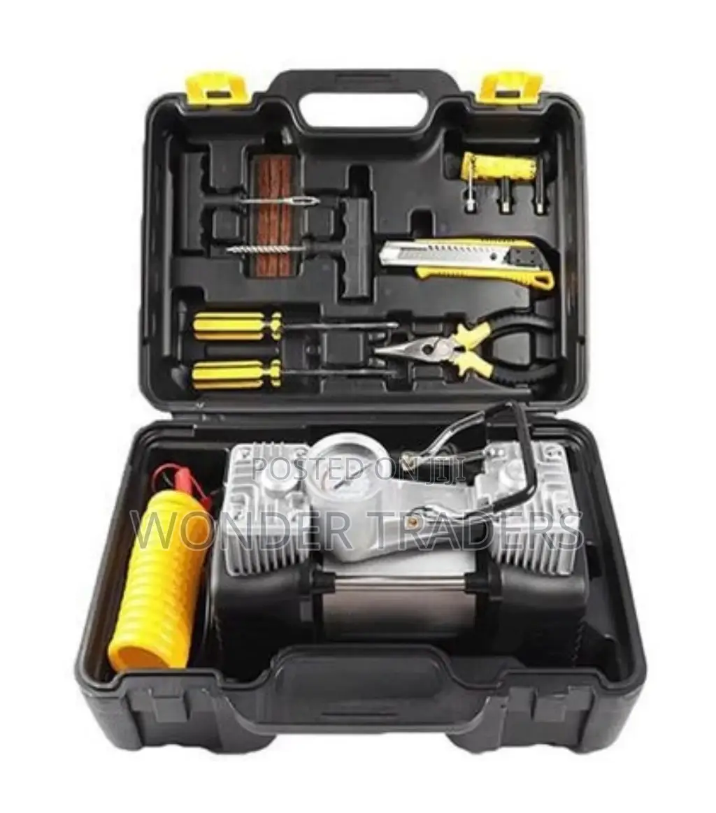 Car Air Compressor With Tool Kit*