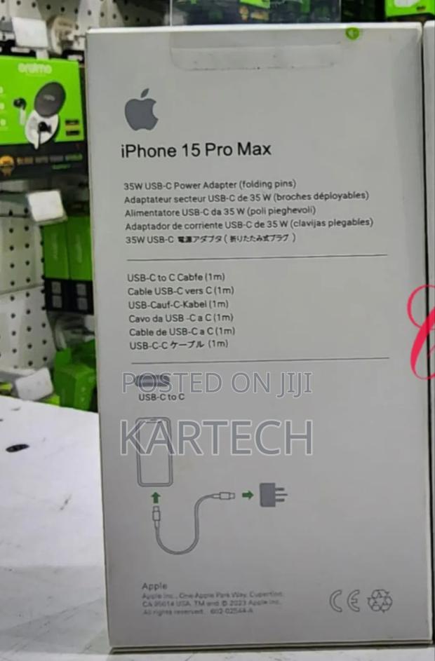 iPhone 15 Pro Max USB C Power Adapter With Type C to Type C - thumbnail 2