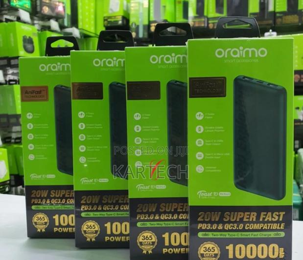 Oraimo Toast 10 PD Pro II OPB-P118Q 10,000mah Power Bank