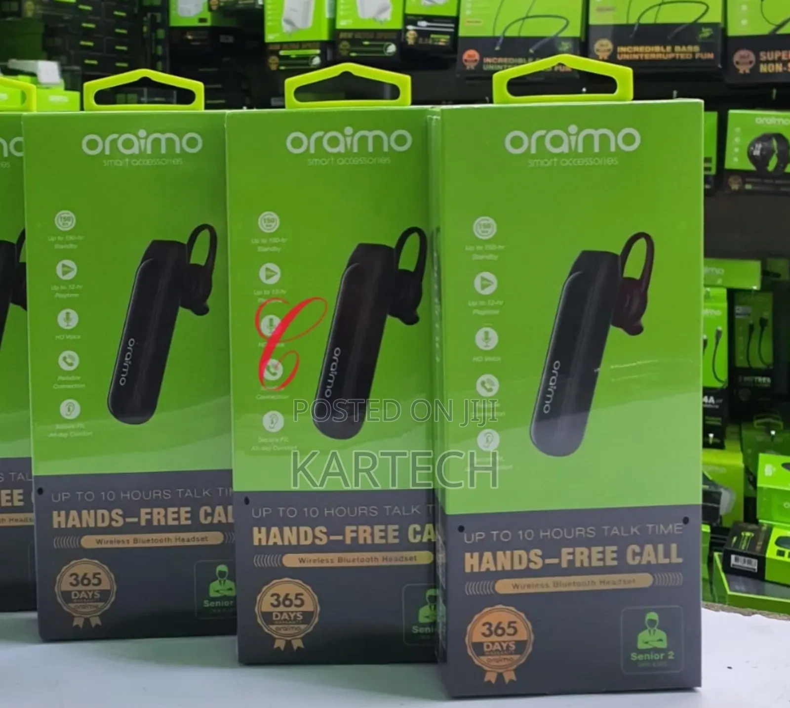 Oraimo Senior 2 Wireless Bluetooth Headset