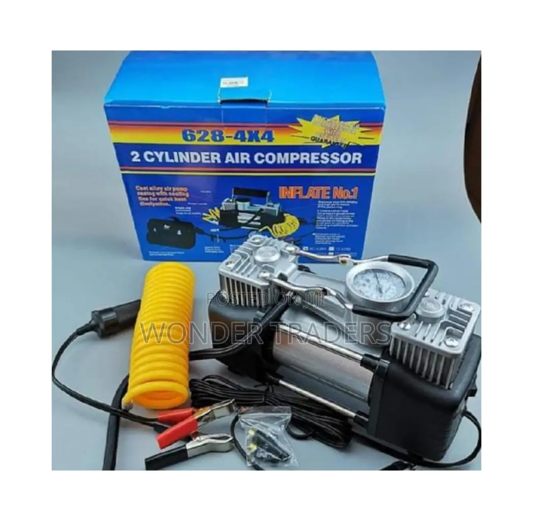 2-Cylinder Air Compressor/Tyre Inflator*