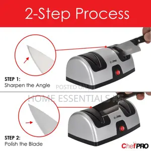 4 Slot 2 Stage Electric Knife Sharpener