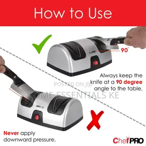 4 Slot 2 Stage Electric Knife Sharpener