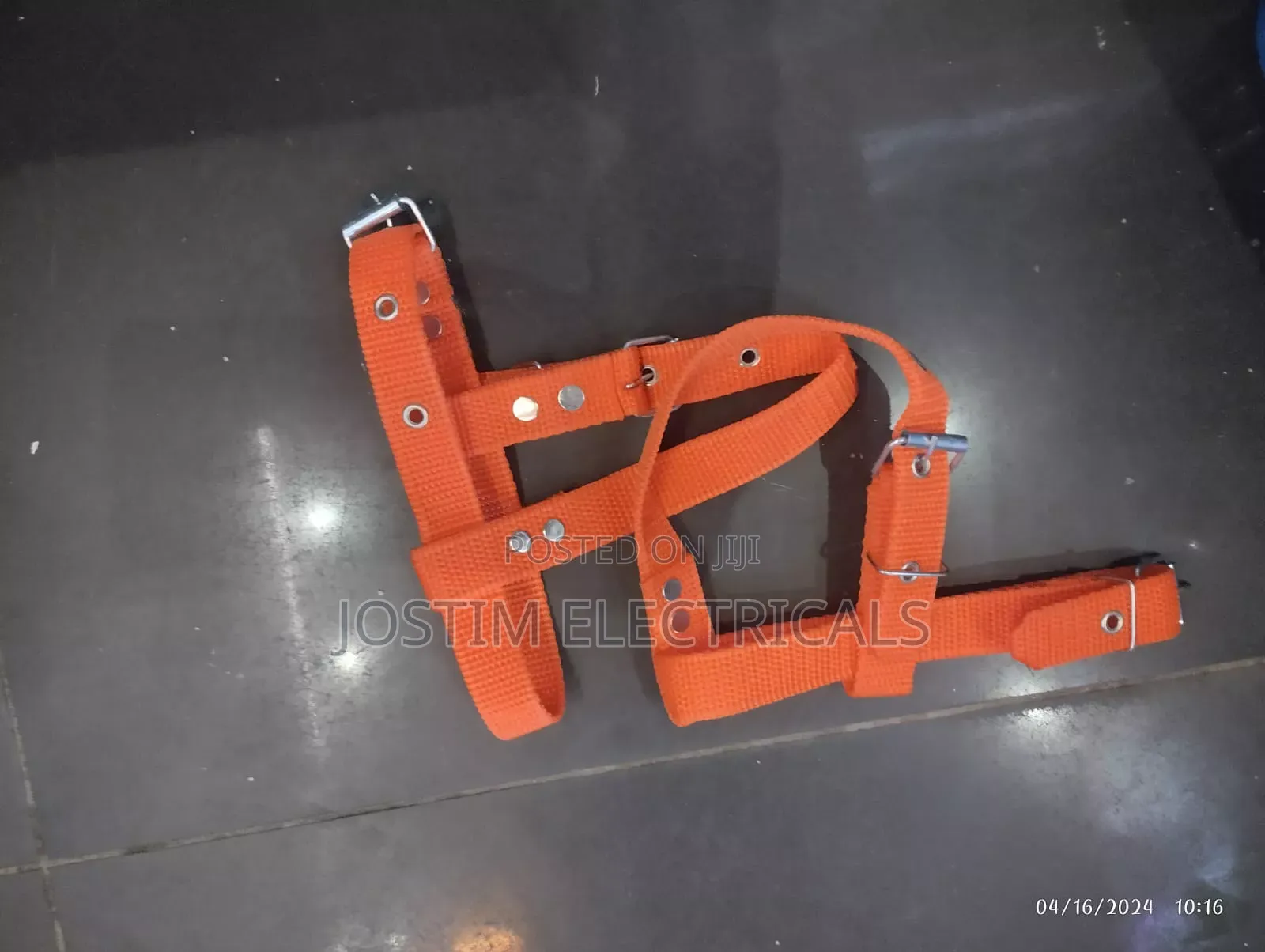 Straps for Concrete Climbers