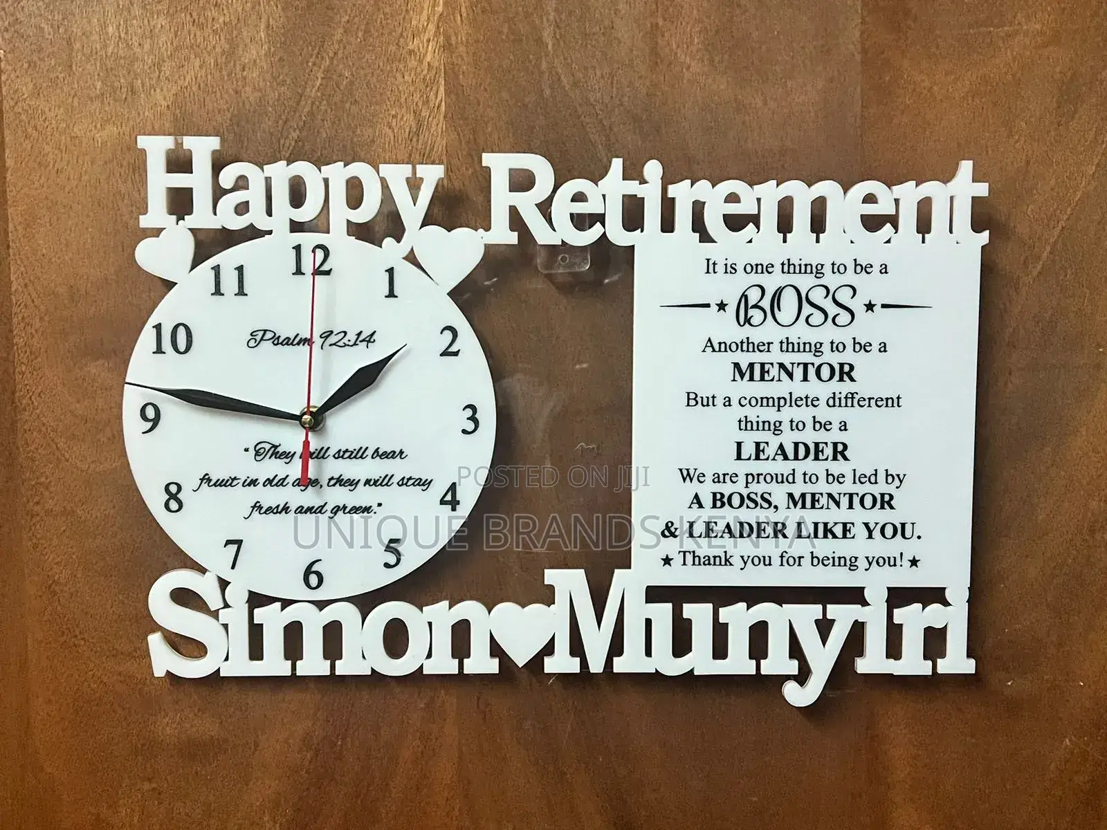 Wall Hangings and Customized Wall Clock