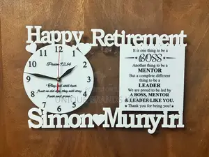 Wall Hangings and Customized Wall Clock