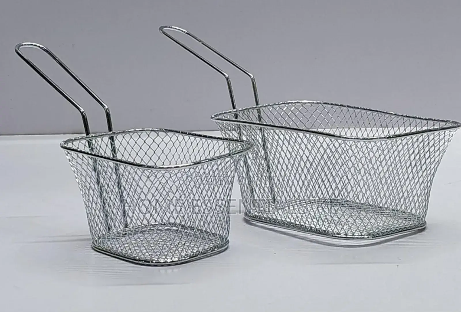 Fries Fry Baskets Stainless Steel- Big16by24cm*