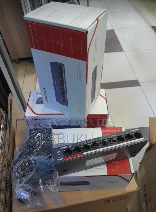 Hikvision 8 Port Poe Switch//Hikvision 8 Ports Unmanaged Poe
