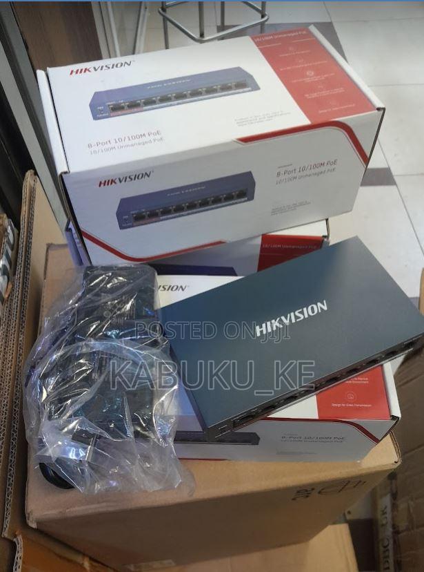 Hikvision 8 Port POE Switch DS-3E0109P-E/M - main view