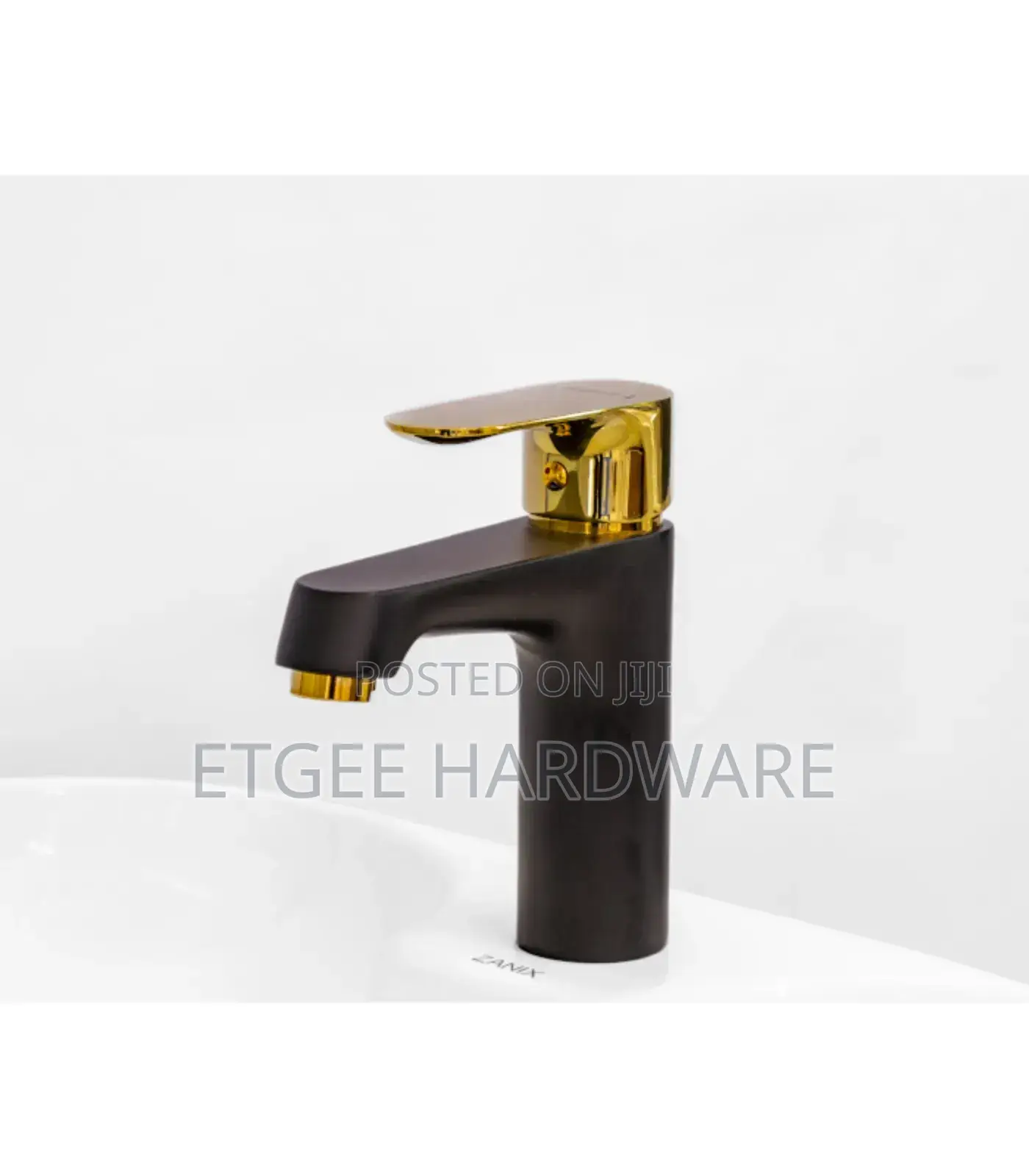 Black and Gold Basin Mixer 55165