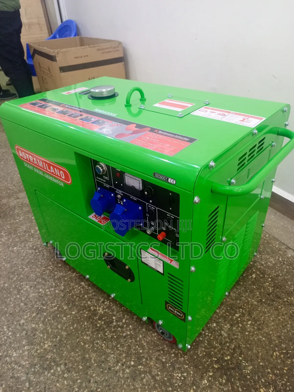 ASTRAMILANO 8.5kva Diesel Silent Generator Singe Phase