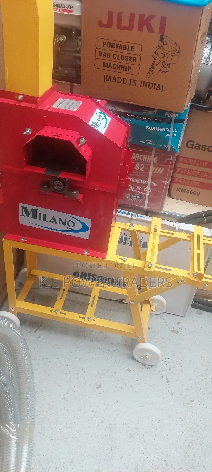 Chopper With Chaff Cutter