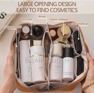 Leather Make-Up Bag - thumbnail 2