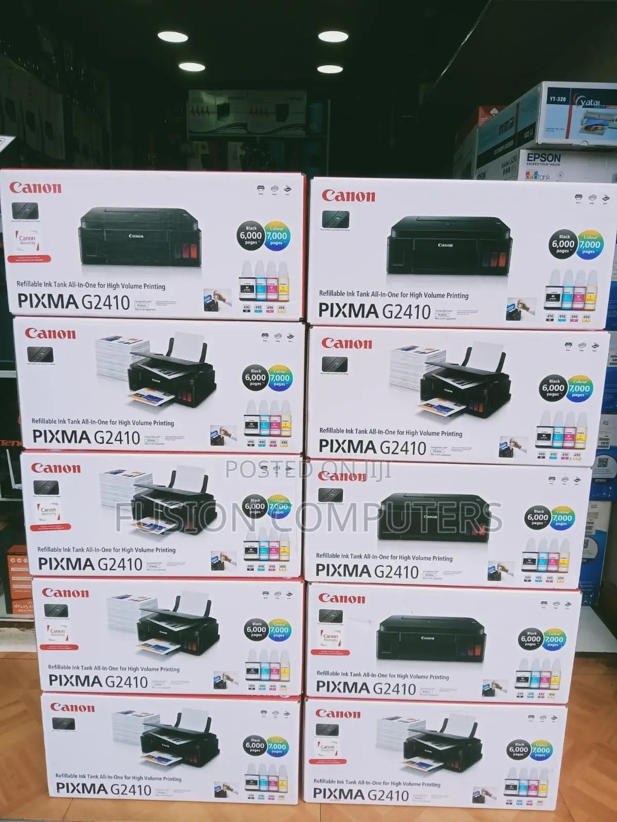 Canon Pixma G2410 A4 3-in-1 Multifunction Ink Tank Printer