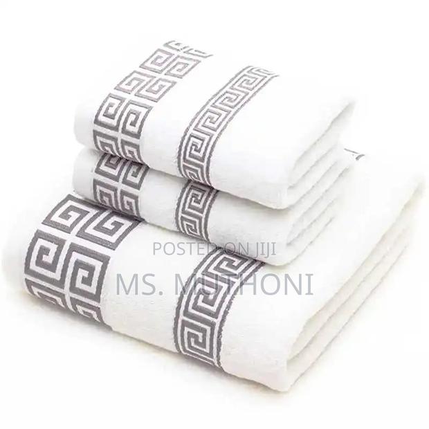 3pcs/Set Cotton Bath Towel - thumbnail 4