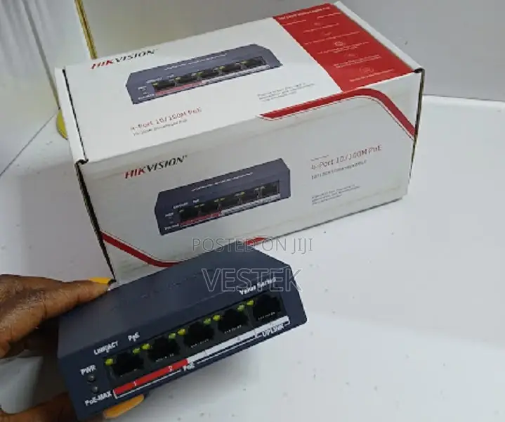 Hik Vision 4 Ports Full Poe Switch