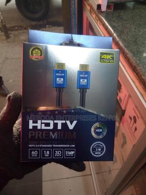 3mtrs HDMI to HDMI Cable Black High Quality - thumbnail 2