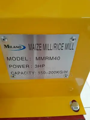 Complete Milano Rice Mill Electric