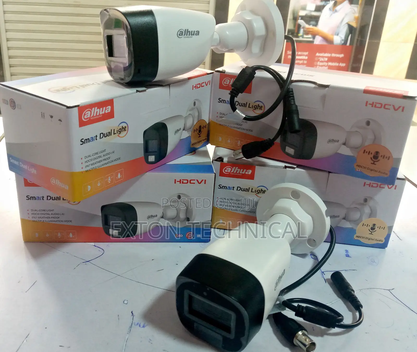 Dahua 2mp Smart Dual Light Hdcvi Fixed -Focal Bullet 20m