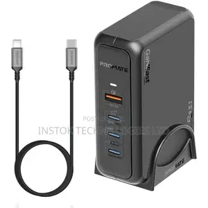 Promate Ganport-140w Ganfast Charging Station 140W