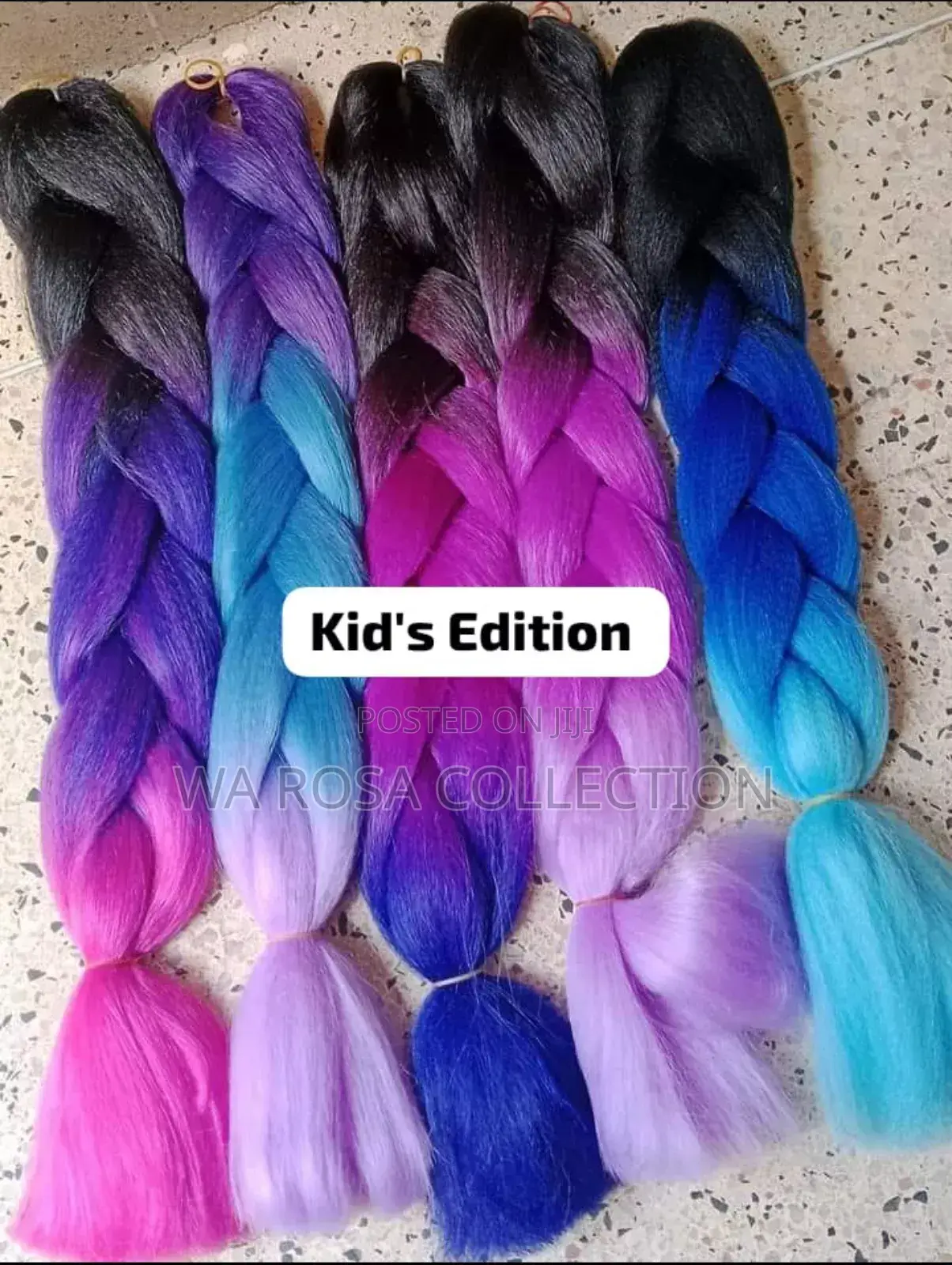 Kids Ombre Braids