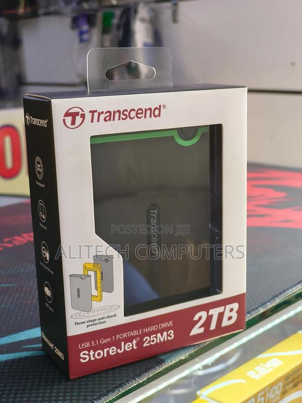 Transcend External Hard Drive 2tb Speed 3.1 - main view
