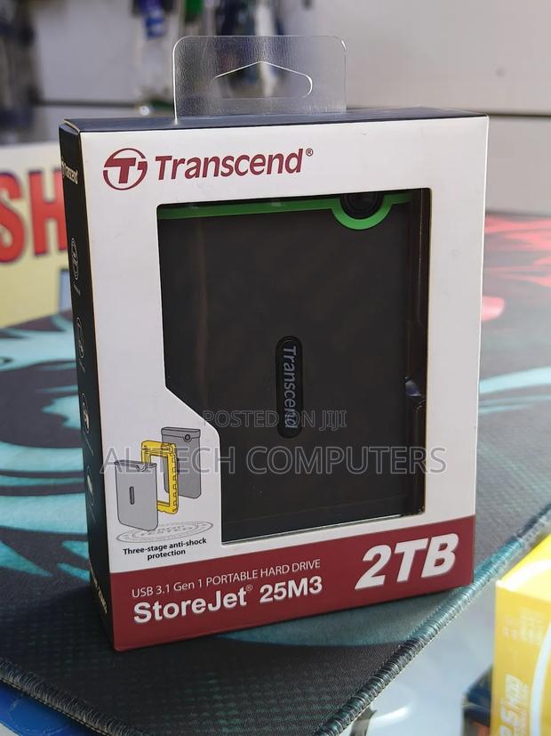 Transcend External Hard Drive 2tb Speed 3.1 - thumbnail 4