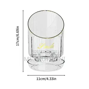 360° Rotating Makeup Brush Holder*