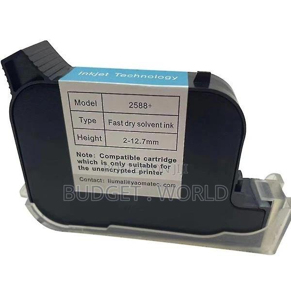 Universal 12.7mm Inkjet Printer -Solvent Ink Cartridge - main view