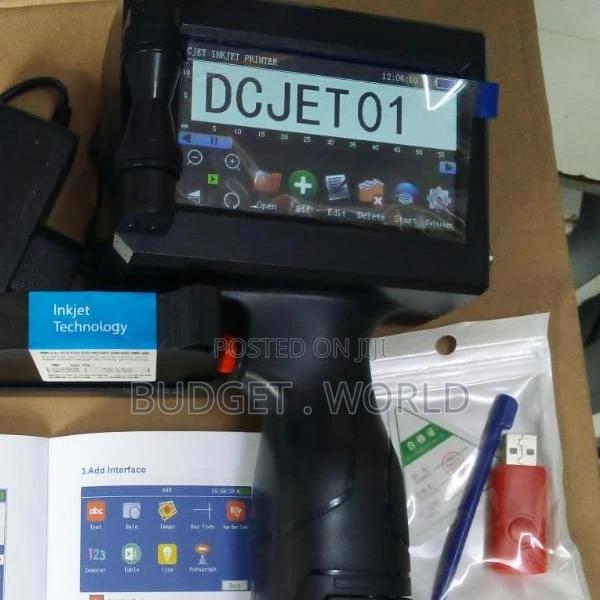 Hand Held Tij Printer 12.7mm, 203 Dpi, Black White - main view