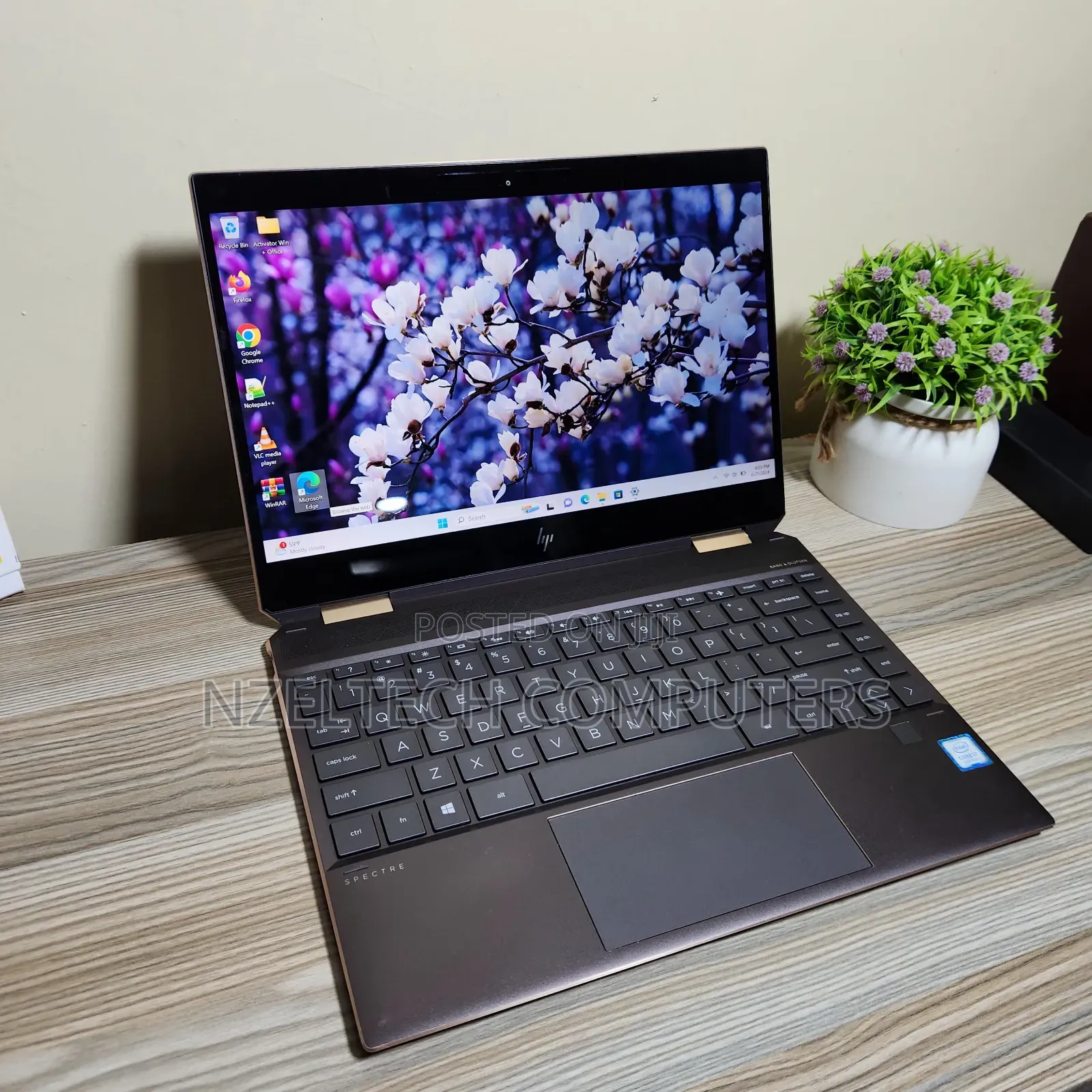 Laptop HP Spectre X360 13 16GB Intel Core I7 SSD 512GB