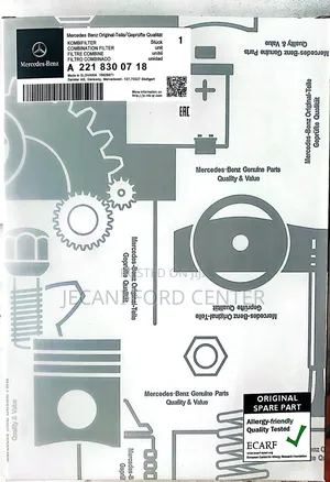 Mercedes Benz W221 Cabin Filter
