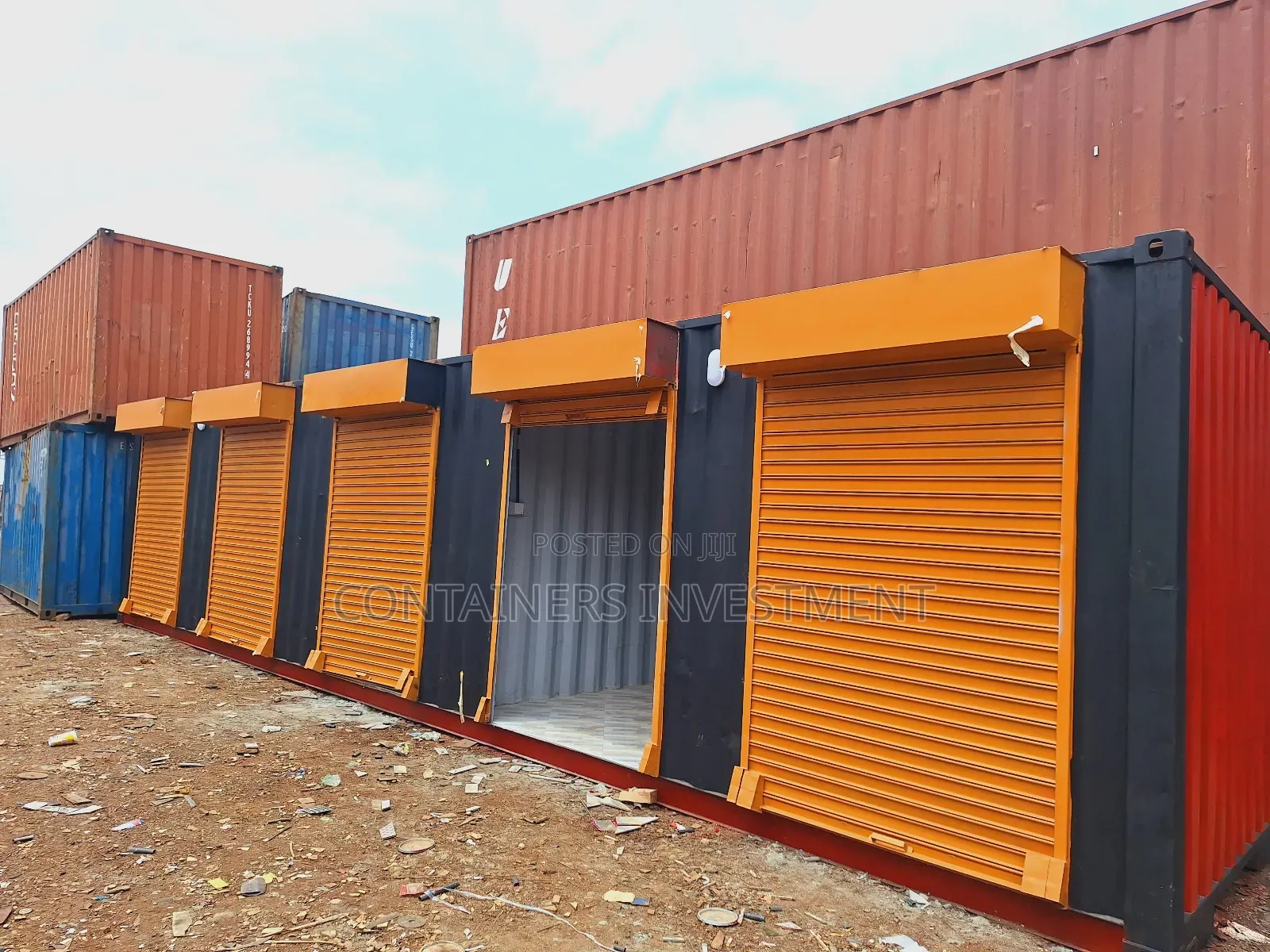 Well Done Container Stalls-Floor With Tiles