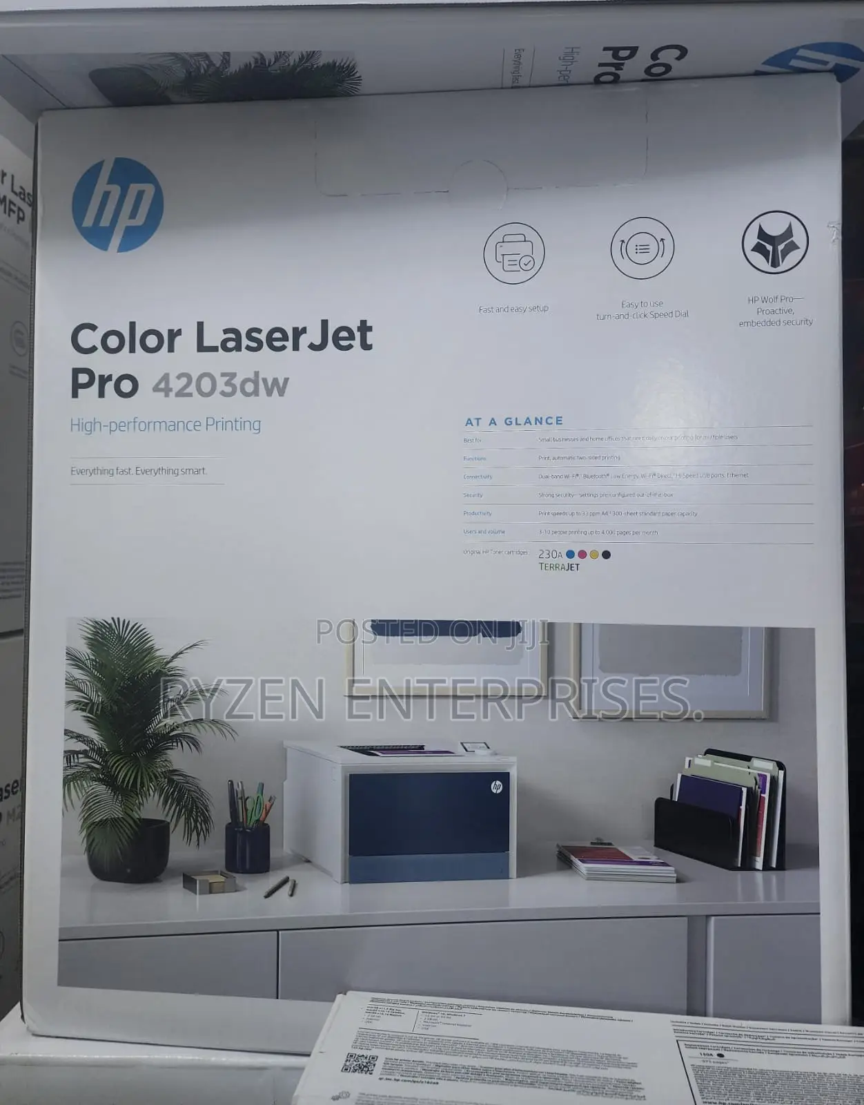 Hp Color Laser Jet Pro 4203dw Printer