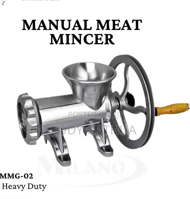 Heavy Duty Manual Meat Mincer - main view